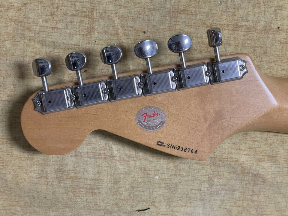 Fender Stratocaster USA 1996 Eric Clapton Blackie edicion especial 50 aniversario