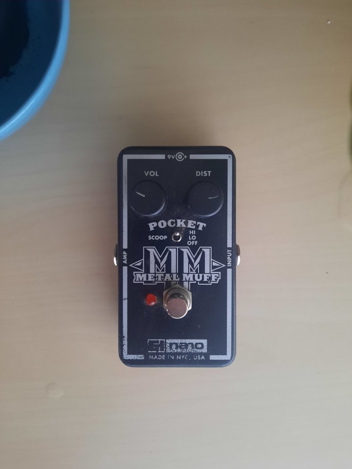 Pedal Electro-Harmonix Metal Muff Nano