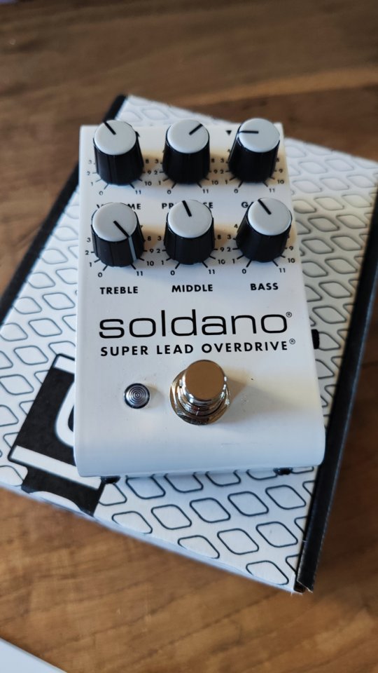 Soldano SLO. Distorsión