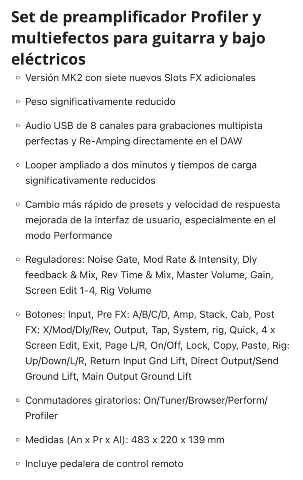 Kemper profiler rack mk2 +rack de segunda mano · Foto 3 de 4 · Zaragoza · 1400 €