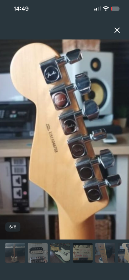 Fender stratocaster standard pro usa de segunda mano · Foto 1 de 4 · Valencia · 1000 €