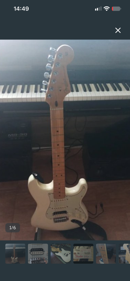 Fender stratocaster standard pro usa de segunda mano · Foto 2 de 4 · Valencia · 1000 €