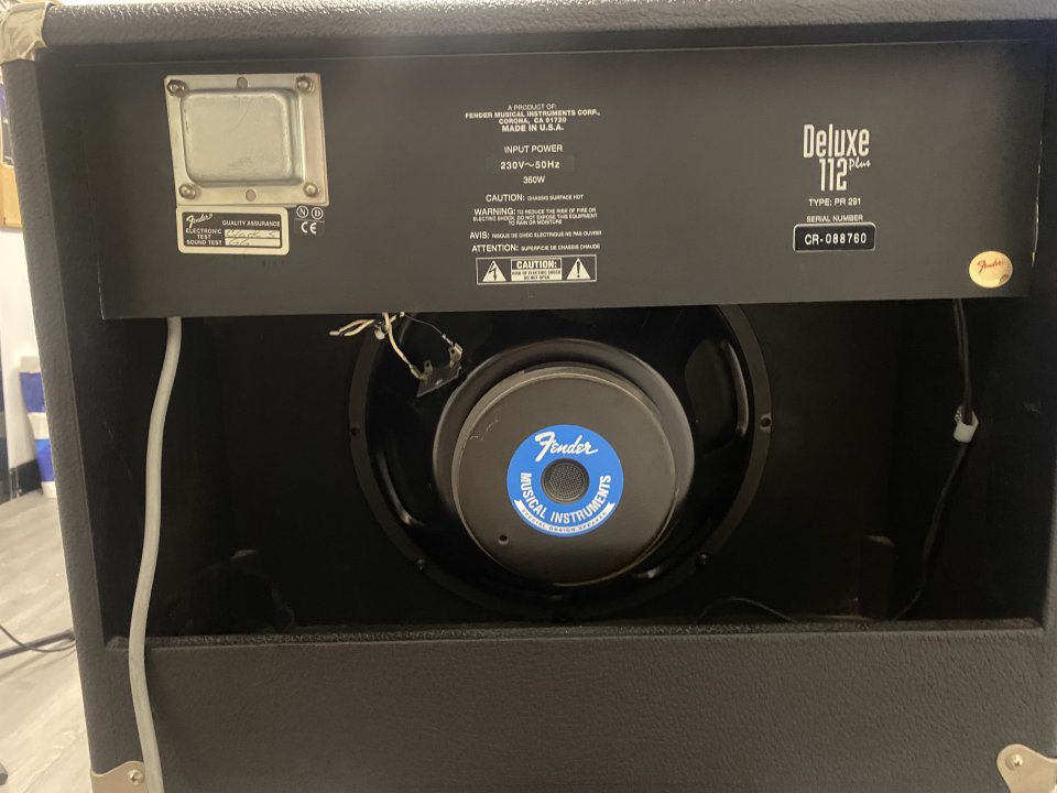 Combo Fender 112 deluxe plus