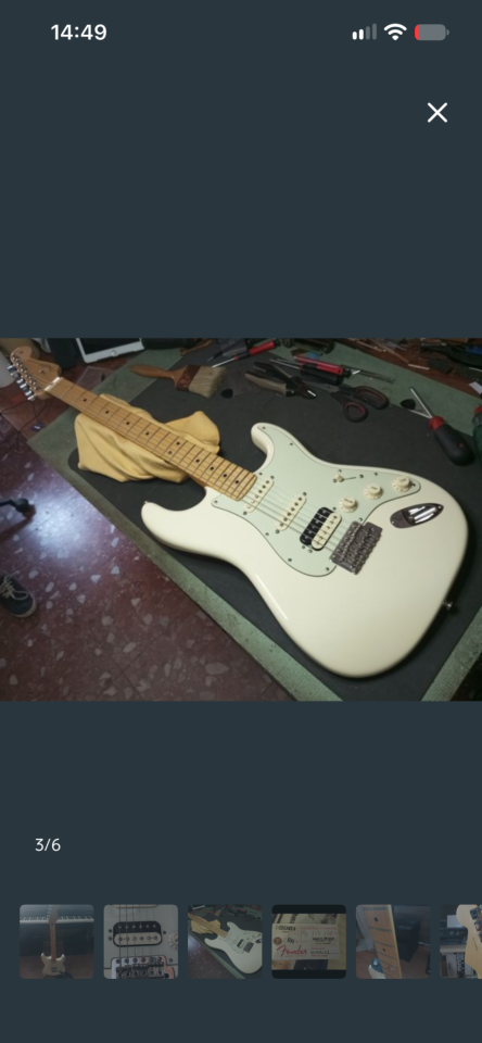 Fender stratocaster standard pro usa de segunda mano · Foto 3 de 4 · Valencia · 1000 €