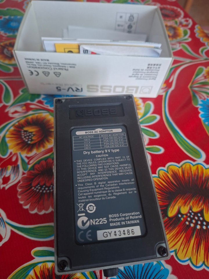 Reverb Pedal Boss RV-5 Nuevo de segunda mano · Foto 4 de 4 · Barcelona · 150 €