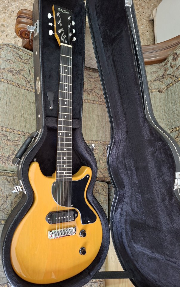 Harley benton DC de segunda mano · Foto 5 de 5 · Almería · 250 €