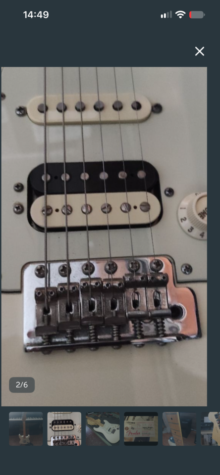 Fender stratocaster standard pro usa de segunda mano · Foto 4 de 4 · Valencia · 1000 €