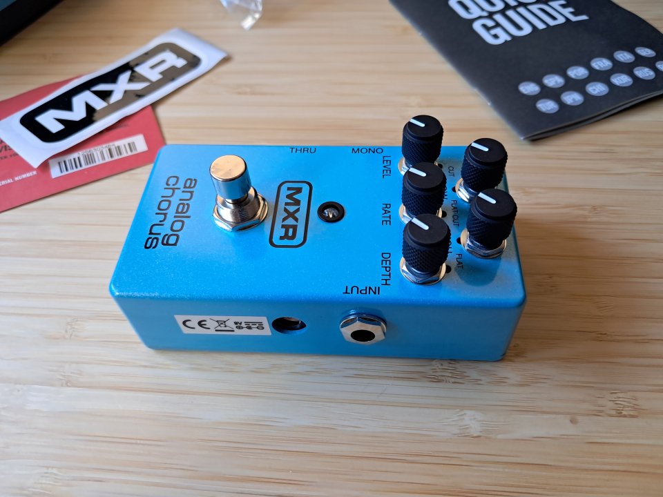 MXR M234 analog chorus