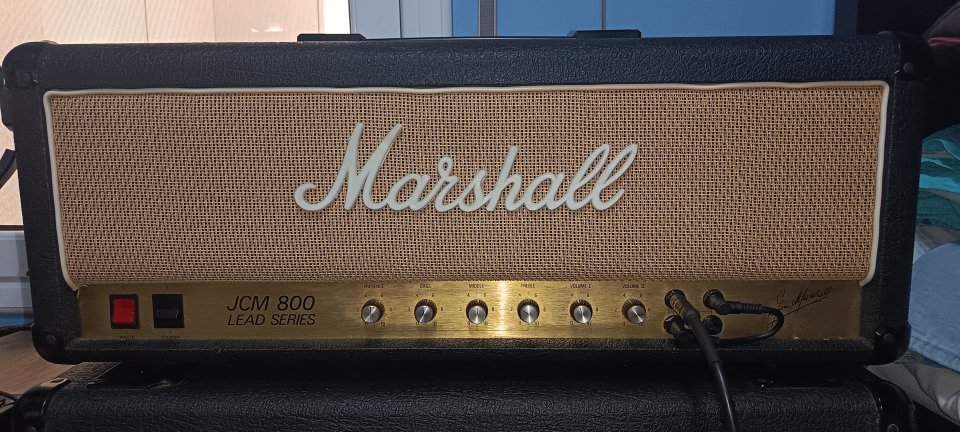 Marshall JCM800 1959 Lead series + pantalla JCM800 lead series 1960A