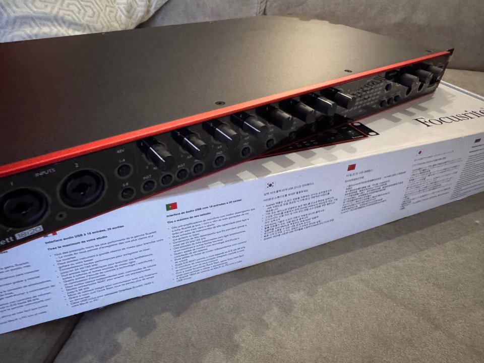 Focusrite Scarlett 18i20 3rd gen