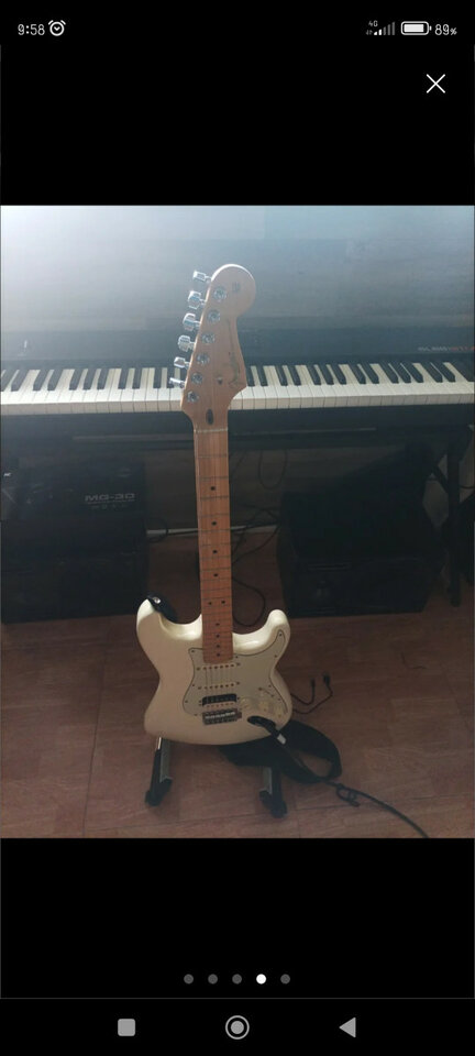 Fender stratocaster Standard  pro 2015 CAMBIOS