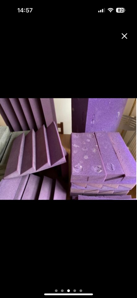 Trampas de graves y Paneles acusticos Auralex DST