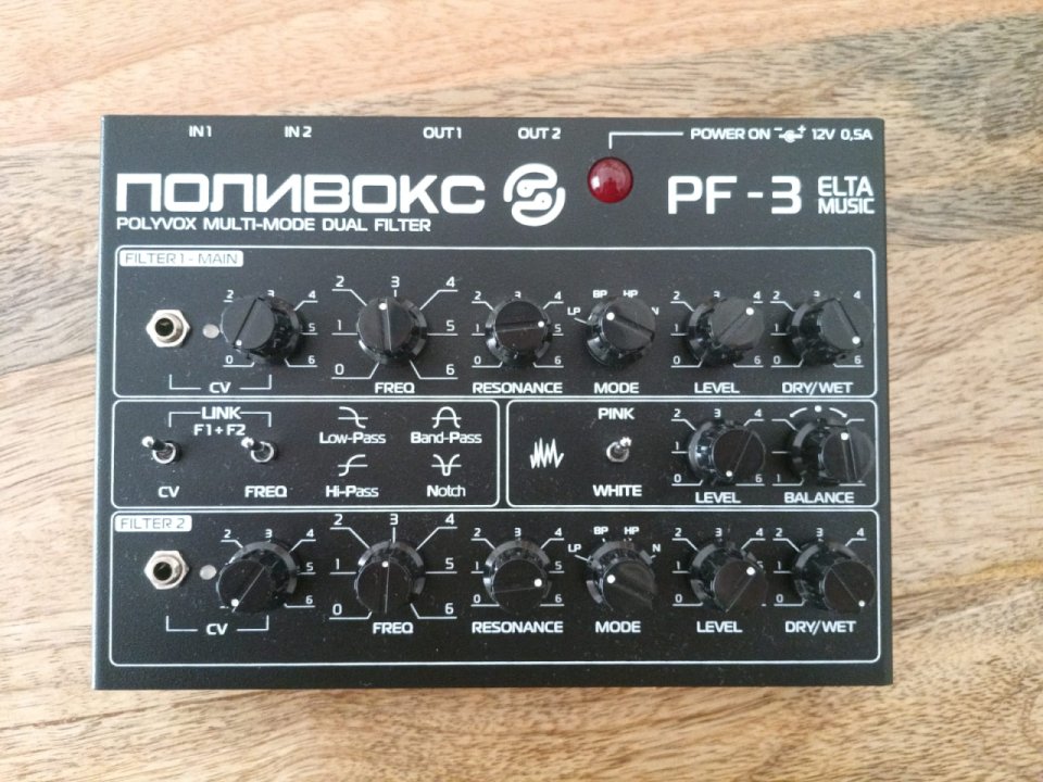 Elta Music Polivoks PF3 Dual Filter MK2