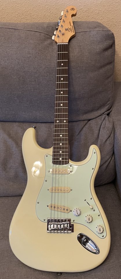 SX ST62 Stratocaster Vintage White de segunda mano · Foto 2 de 10 · Madrid · 150 €