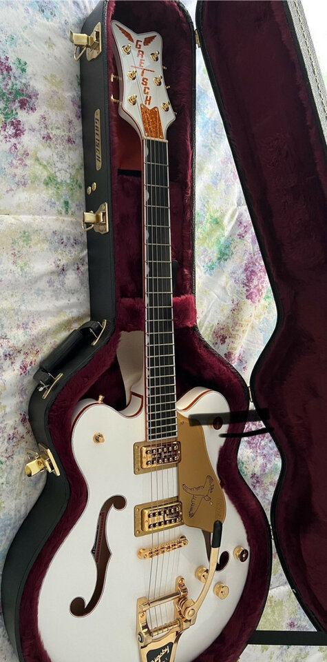 guitarra Gretsch G6636T Players Edition Falcón CB White( RESERVADA)