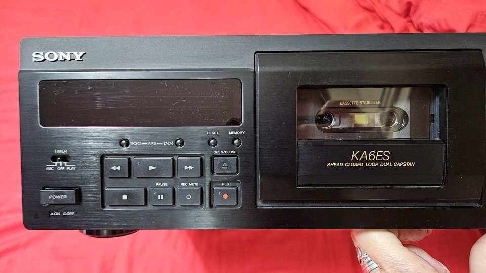 Platina SONY TC-KA6 Serie ES