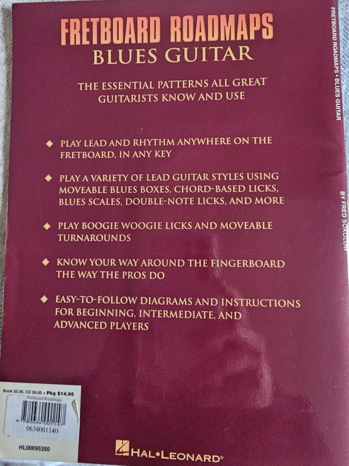 Fretboard Roadmaps - Blues Guitar: The Essential Guitar Patterns