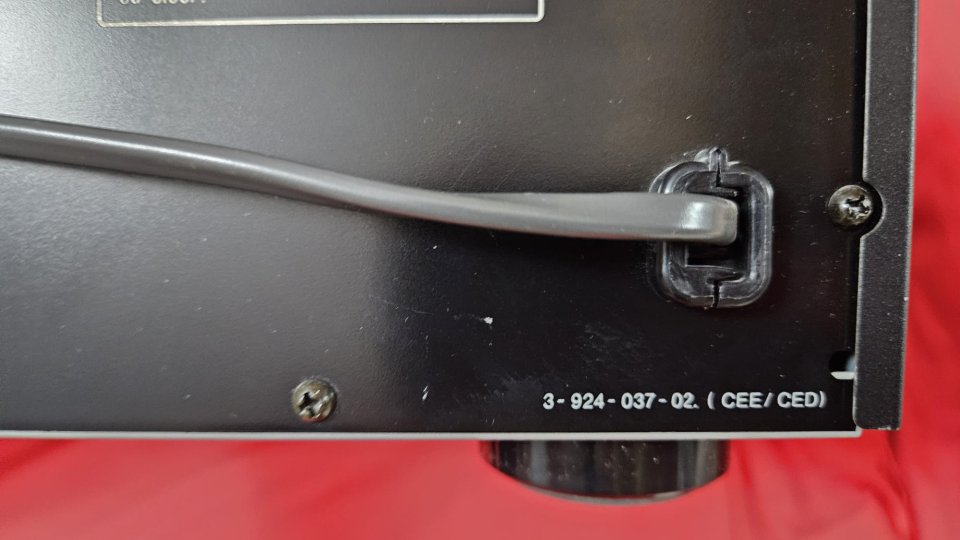 Platina SONY TC-KA6 Serie ES