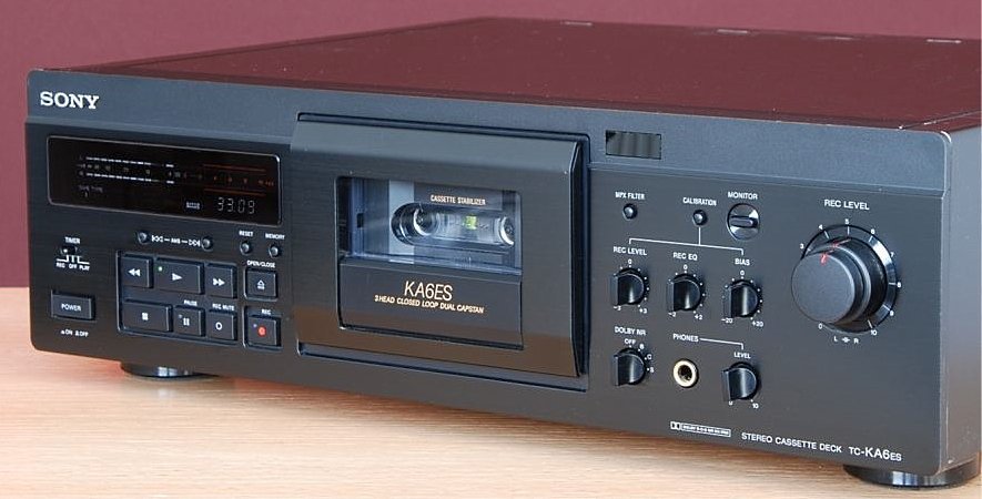 Platina SONY TC-KA6 Serie ES