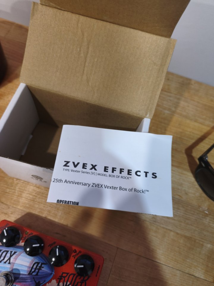 Z.VEX Box Of Rock Vexter Overd/Boost de segunda mano · Foto 2 de 5 · Badajoz · 165 €