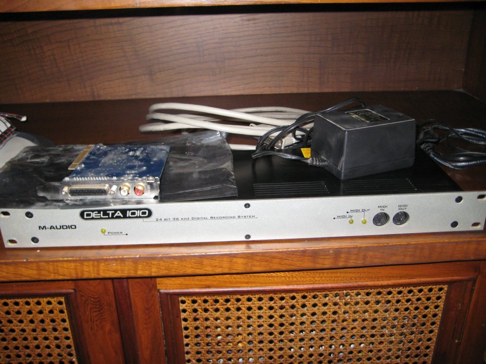 M-Audio Delta1010 PCI/Rack 10 ES, ES Digital y midi. Porte incluido.