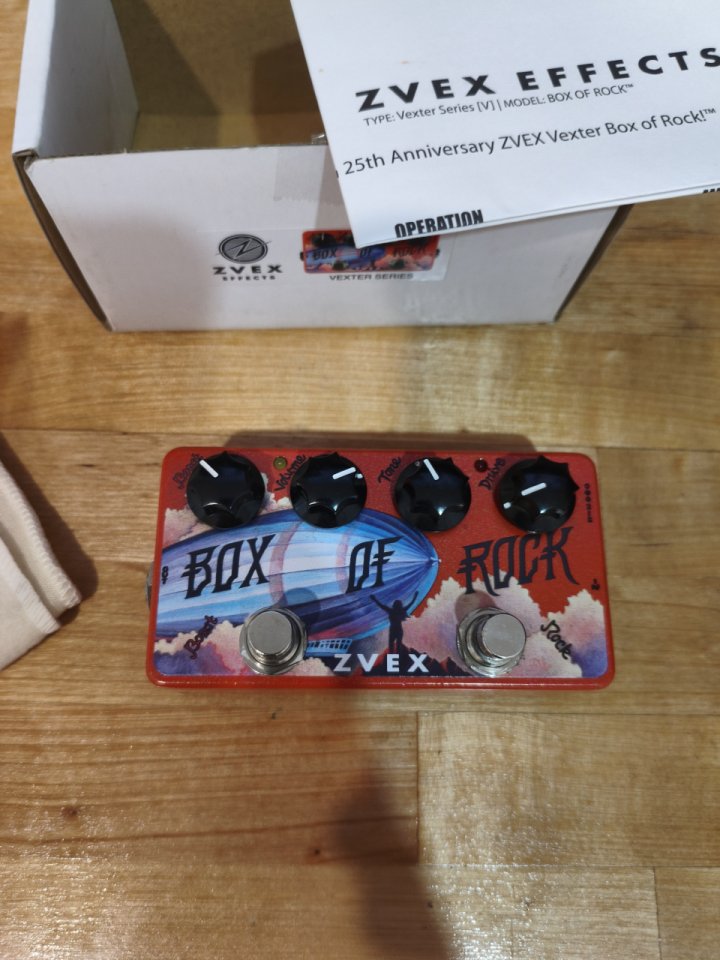 Z.VEX Box Of Rock Vexter Overd/Boost de segunda mano · Foto 3 de 5 · Badajoz · 165 €