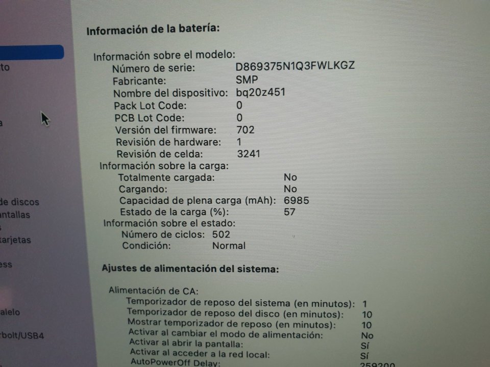 Macbook Pro 15 pulgadas