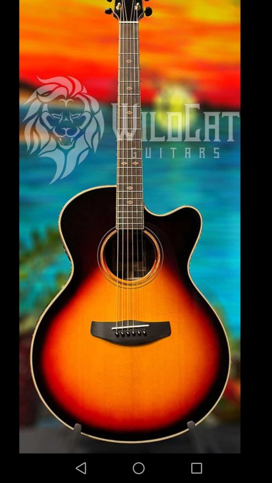 Guitarra electroacustica Yamaha CPX 1200 VS.