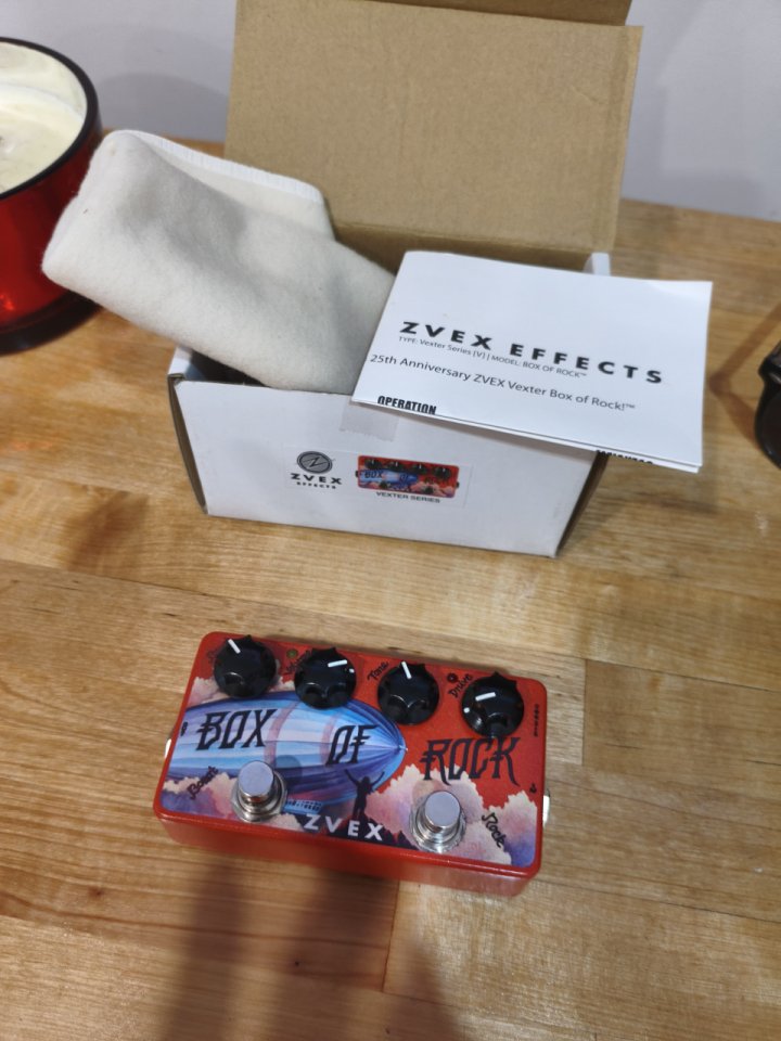 Z.VEX Box Of Rock Vexter Overd/Boost de segunda mano · Foto 5 de 5 · Badajoz · 165 €