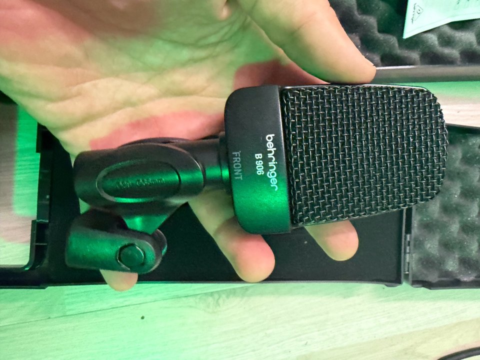 Micrófonos Behringer B906 de segunda mano · Foto 4 de 4 · Madrid · 45 €