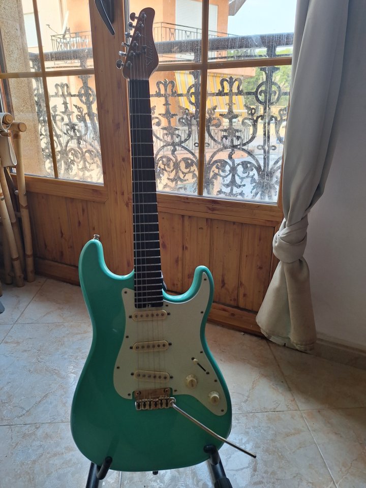 Schecter nick johnston  con Vegatrem