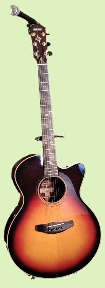 Guitarra electroacustica Yamaha CPX 1200 VS.