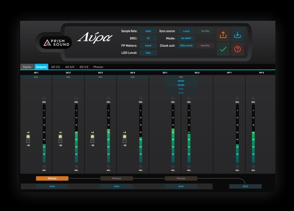 Prism Sound Lyra 2 – Interfaz de audio profesional