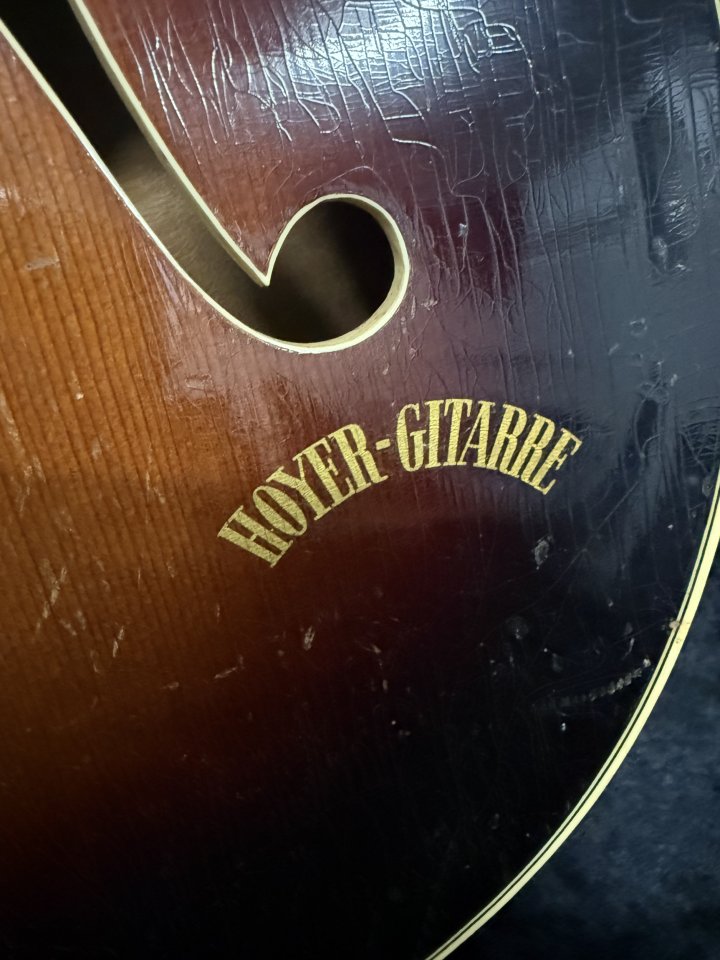 Guitarra archtop Hoyer de segunda mano · Foto 6 de 7 · Alicante · 600 €