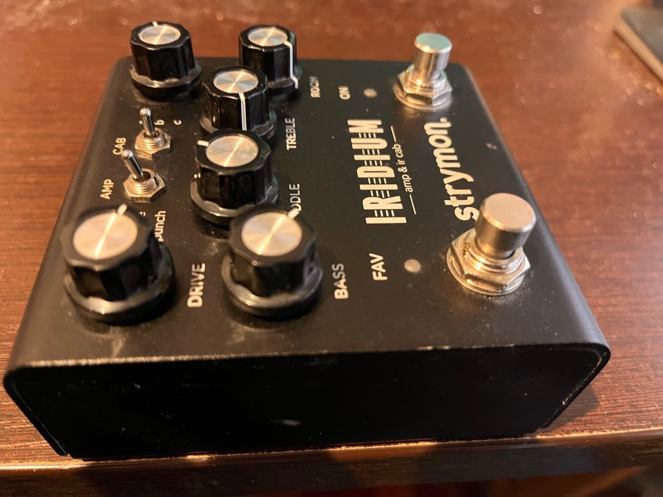 Strymon Iridium también cambio