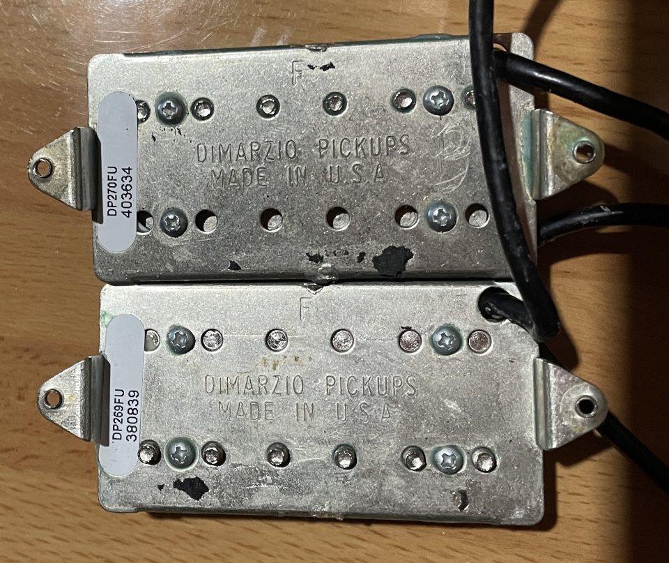 Pastillas Dimarzio Sonic Ecstasy John Petrucci de segunda mano · Foto 2 de 7 · Madrid · 130 €