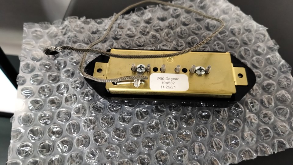 Pastilla Gibson P-90 Dogear Bridge