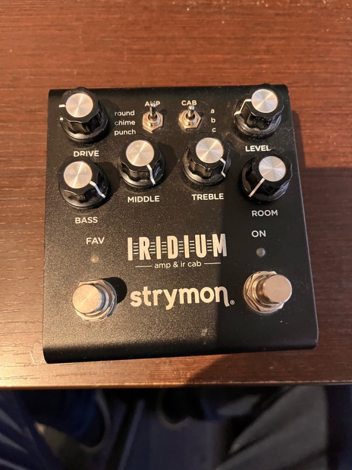 Strymon Iridium también cambio