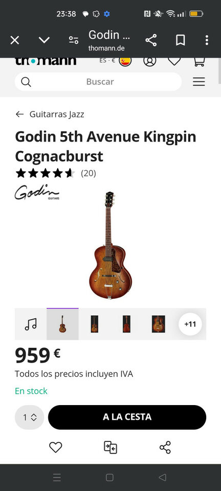 Godin Kingpin p90