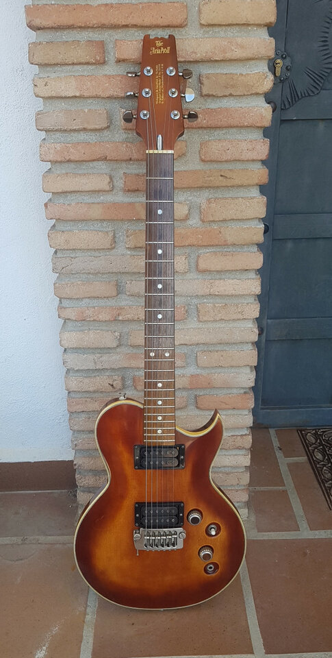 The Aria Pro II Masterpiece Prototype PE-1000,  año 1.977, Matsumoku, Japon