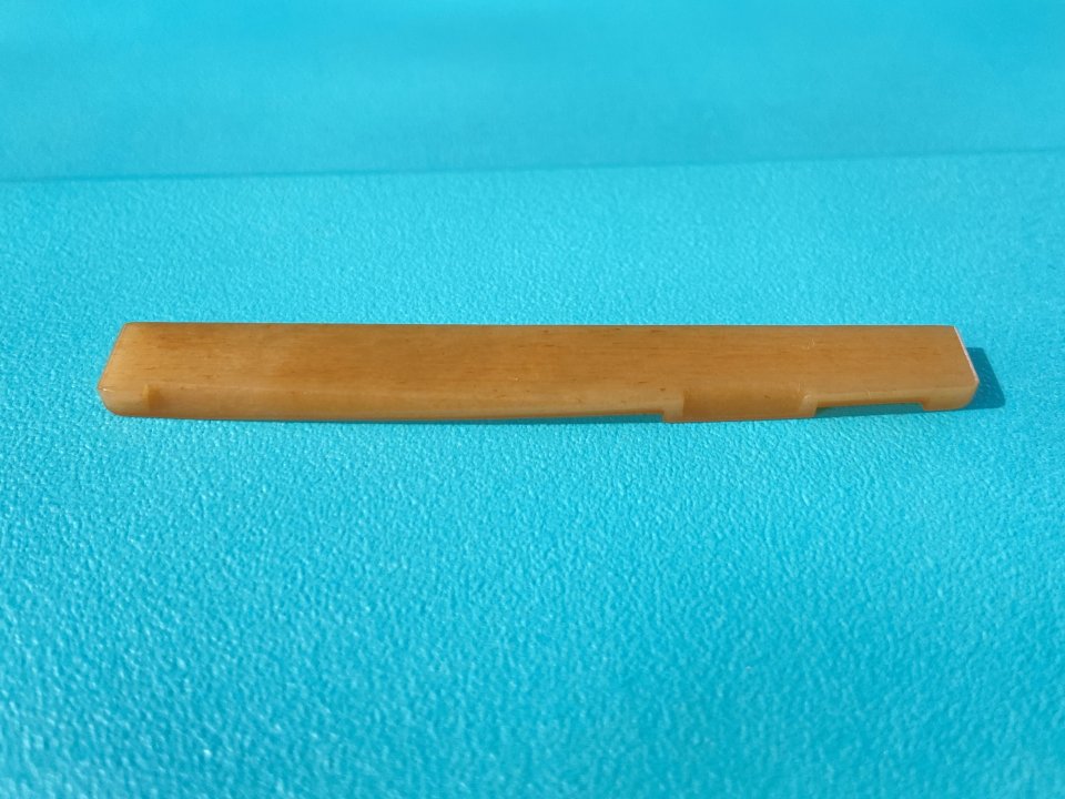 Silleta de hueso de camellho para guitarra Folk 72mm