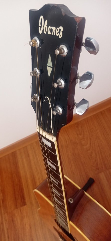 Guitarra acústica Ibanez Concord Japón años 70 de segunda mano · Foto 5 de 10 · Cuenca · 325 €
