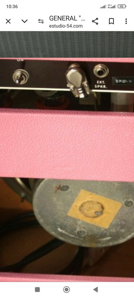 General Vintage Texas Deluxe 15W