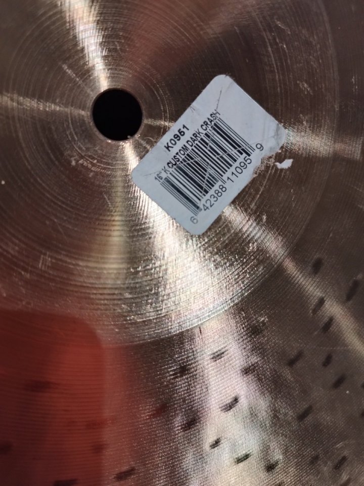 Zildjian 16" K Custom Dark Crash
