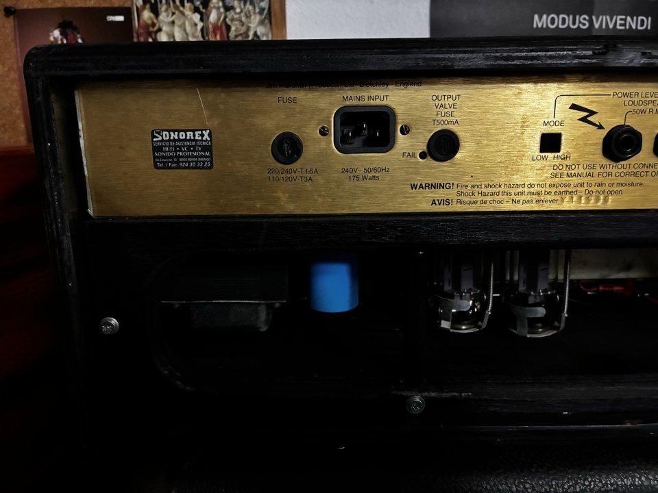 Marshall JCM900 50W Hi Gain Dual Reverb Model 4502 de segunda mano · Foto 5 de 7 · Valencia · 400 €