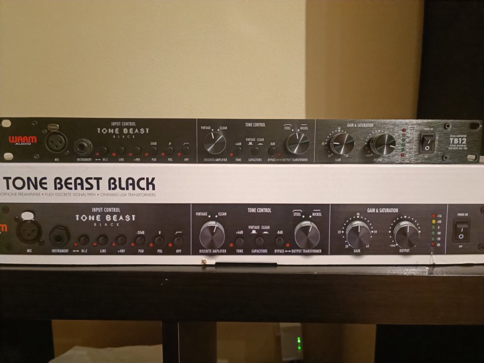 Warm Audio TB12 Tone Beast Black de segunda mano · Foto 1 de 3 · A Coruña · 390 €