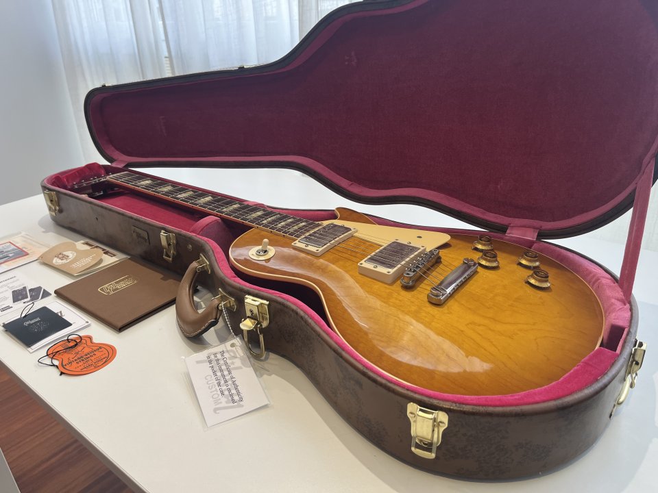 Gibson Les Paul 1958 Reissue R8 2023 – Lemonburst (Custom Shop)