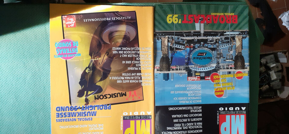 Revistas MP (músicos profesional audio)