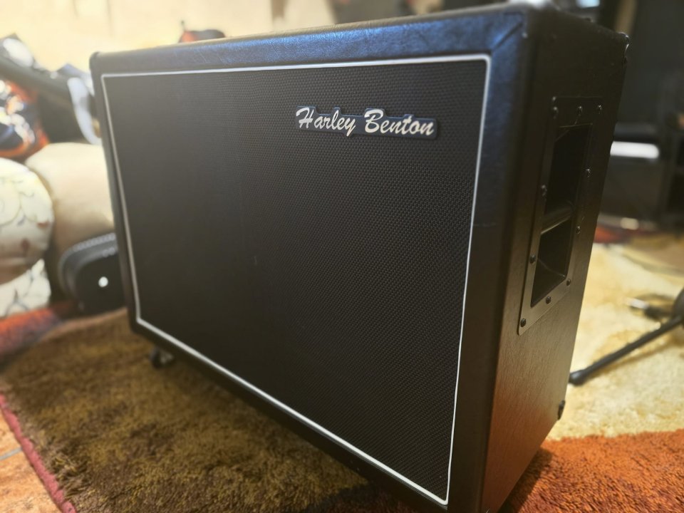 Pantalla Harley Benton 2x12 Celestion Vintage 30
