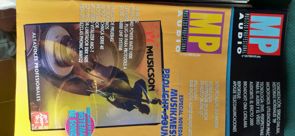 Revistas MP (músicos profesional audio)
